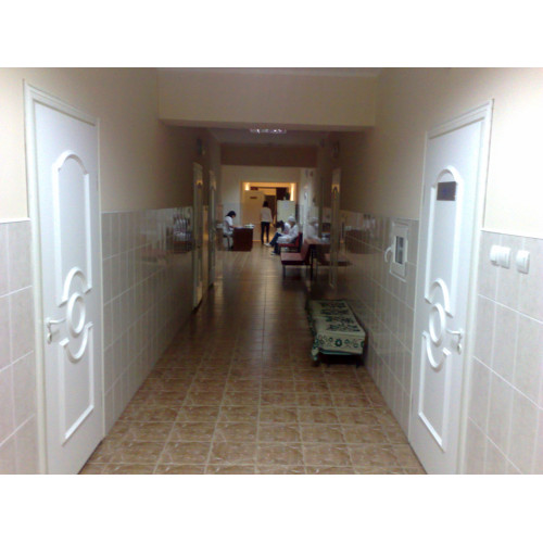 Двері в масажний кабінет МАСАЖ-01+МАСАЖ-04: білі, глухі