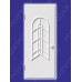 Двері міжкімнатні Аметист А-01+А-01: білі, скло далі