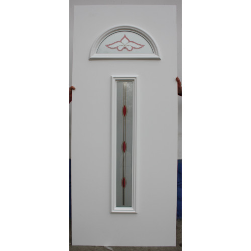 Двері міжкімнатні Бірюза БР-01+БР-01: білі, глухі