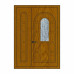 Двері міжкімнатні Опал О-06+О-03: золотистий дуб, скло кора дуба