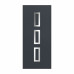 Панель HiTec 10.5.0: антрацит, глуха від, модель panel-hitec-10-5-0-antracit-gluha