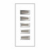 Панель HiTec 11.5.1: біла, скло тоноване від, модель panel-hitec-11-5-1-bila-sklo-ton