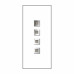 Панель HiTec 3.2.1: біла, скло тоноване від, модель panel-hitec-3-2-1-bila-sklo-ton