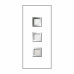 Панель HiTec 5.3.1: біла, скло сатин від, модель panel-hitec-5-3-1-bila-sklo-satin