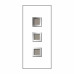Панель HiTec 5.3.1: біла, скло тоноване від, модель panel-hitec-5-3-1-bila-sklo-ton