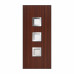 Панель HiTec 5.3.1: махагон, скло сатин від, модель panel-hitec-5-3-1-mahagon-sklo-satin