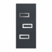 Панель HiTec 9.5.0: антрацит, глуха від, модель panel-hitec-9-5-0-antracit-gluha