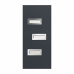 Панель HiTec 9.5.1: антрацит, скло сатин від, модель panel-hitec-9-5-1-antracit-sklo-satin