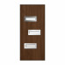 Панель HiTec 9.5.1: горіх, скло сатин від, модель panel-hitec-9-5-1-gorih-sklo-satin