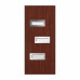 Панель HiTec 9.5.1: темна вишня, скло сатин від, модель panel-hitec-9-5-1-vyshnia-sklo-satin